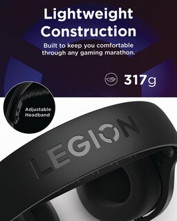 Foto 4 | Auriculares Inalámbricos Para Juegos Lenovo Legion H410 Bluetooth/2.4 Ghz - Venta Internacional.