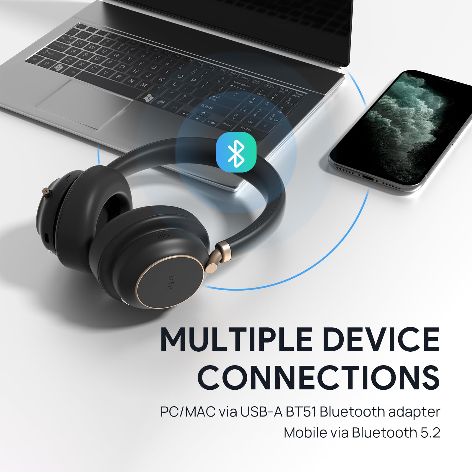 Foto 3 pulgar | Auriculares Inalámbricos Yealink Bh76 Plus Bluetooth Con Micrófono Anc - Venta Internacional.