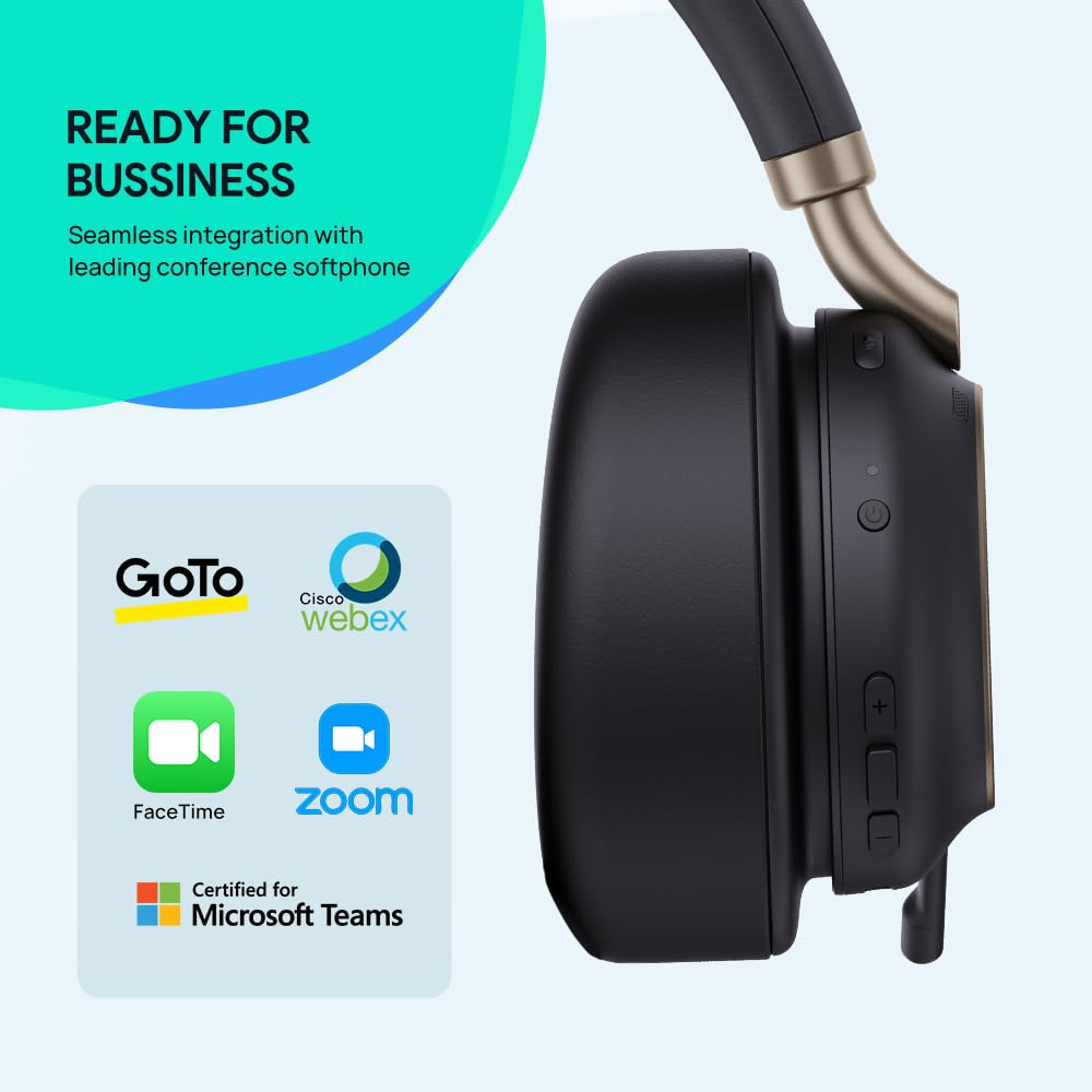 Foto 5 pulgar | Auriculares Inalámbricos Yealink Bh76 Plus Bluetooth Con Micrófono Anc - Venta Internacional.
