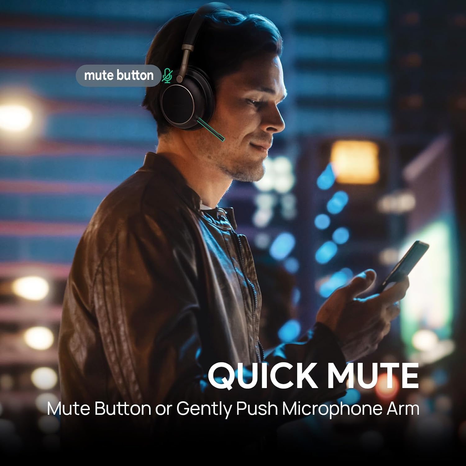 Foto 6 | Auriculares Inalámbricos Yealink Bh76 Plus Bluetooth Con Micrófono Anc - Venta Internacional.