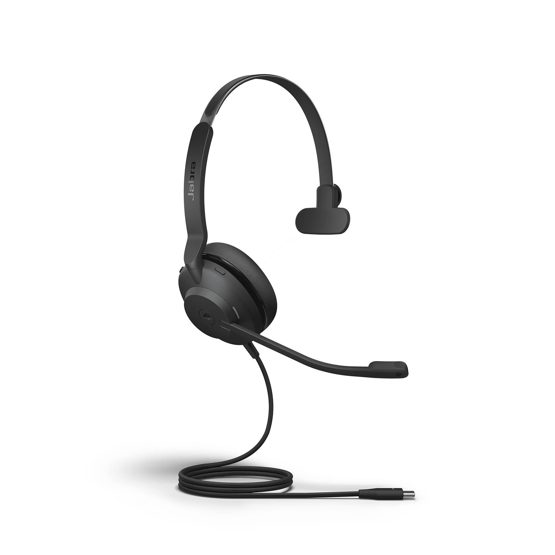 Auriculares Jabra Evolve2 30 Se Con Cable  Mono  Con Cancelación De Ruido  Color Negro - Venta Internacional.