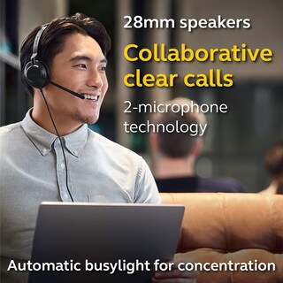 Foto 5 | Auriculares Jabra Evolve2 30 Se Con Cable Mono Con Cancelación De Ruido Color Negro - Venta Internacional.