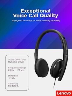 Foto 5 | Auriculares Voip Lenovo Wired Teams Con Epos Brainadapt Y Activegard - Venta Internacional.
