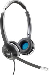 Foto 1 | Auriculares Intraurales Cisco 532 Con Cable Dual Y Cable Rj-9 Color Carbón - Venta Internacional.
