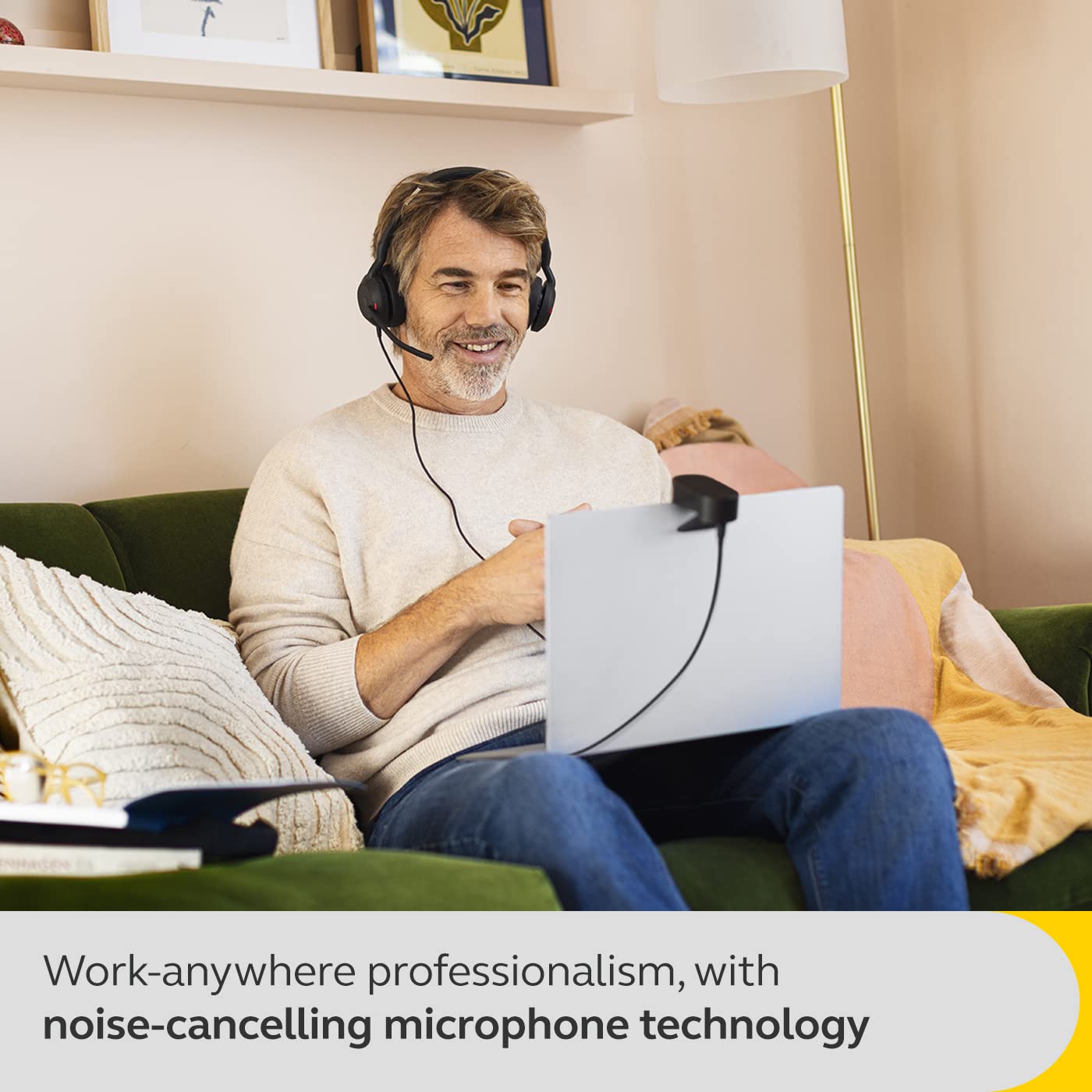 Foto 6 | Auriculares Mono Con Cable Jabra Evolve2 50 Con Aircomfort Black - Venta Internacional.