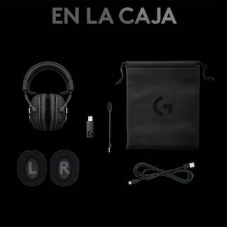 Foto 3 | Audífonos Inalámbricos Gaming Logitech Pro X Lightspeed Con Micrófono Extraíble