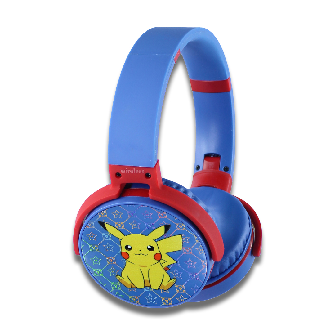 Foto 4 | Audífonos de Diadema Bluetooth Diseño de Pikachu