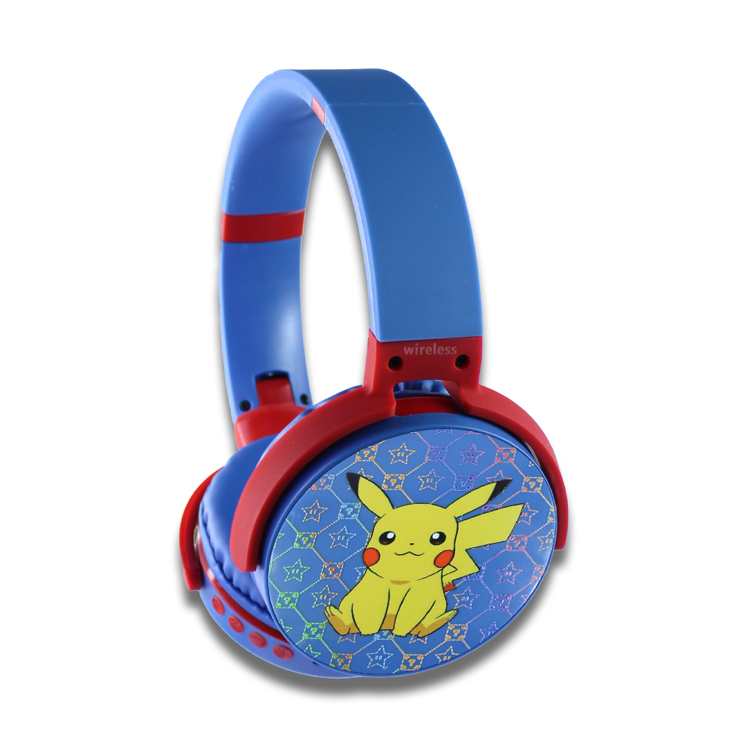 Foto 6 | Audífonos de Diadema Bluetooth Diseño de Pikachu