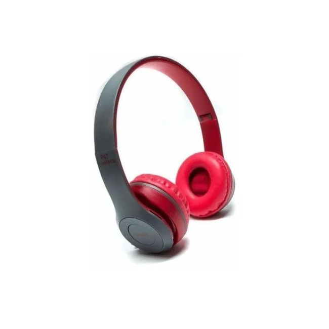 Foto 2 pulgar | Audifonos Inalámbricos Bt P47 Rojos