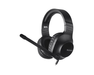 Foto 1 | Audifonos Gamer Sades Spirits color Negro con Micrófono Multiplataforma