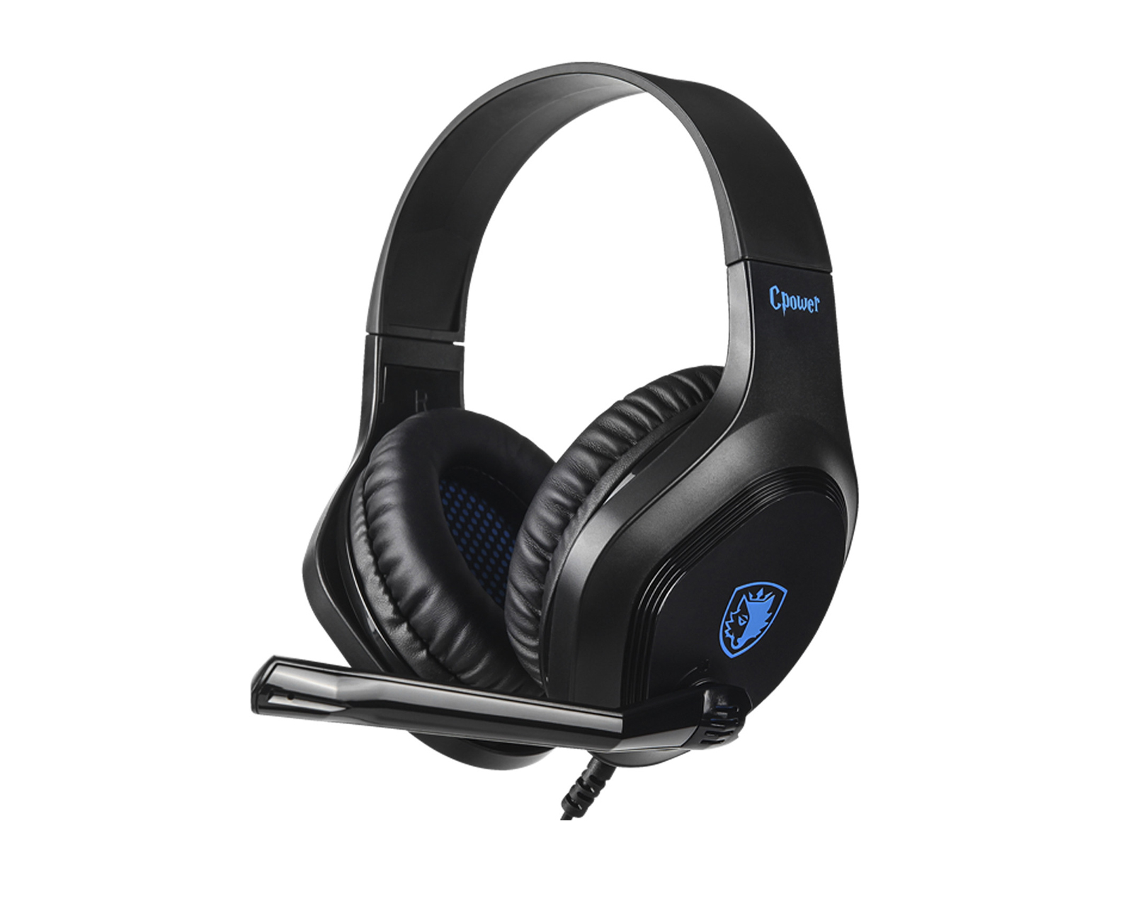 Audífonos Sades C Power Multiconsola color Negro