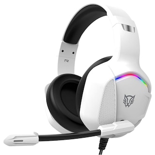 Foto 1 | Audifonos Diadema Gamer Balam Rush Orphix Ii Hs699 Micrófono Usb/jack 3.5mm Rgb Blanco Br-941198