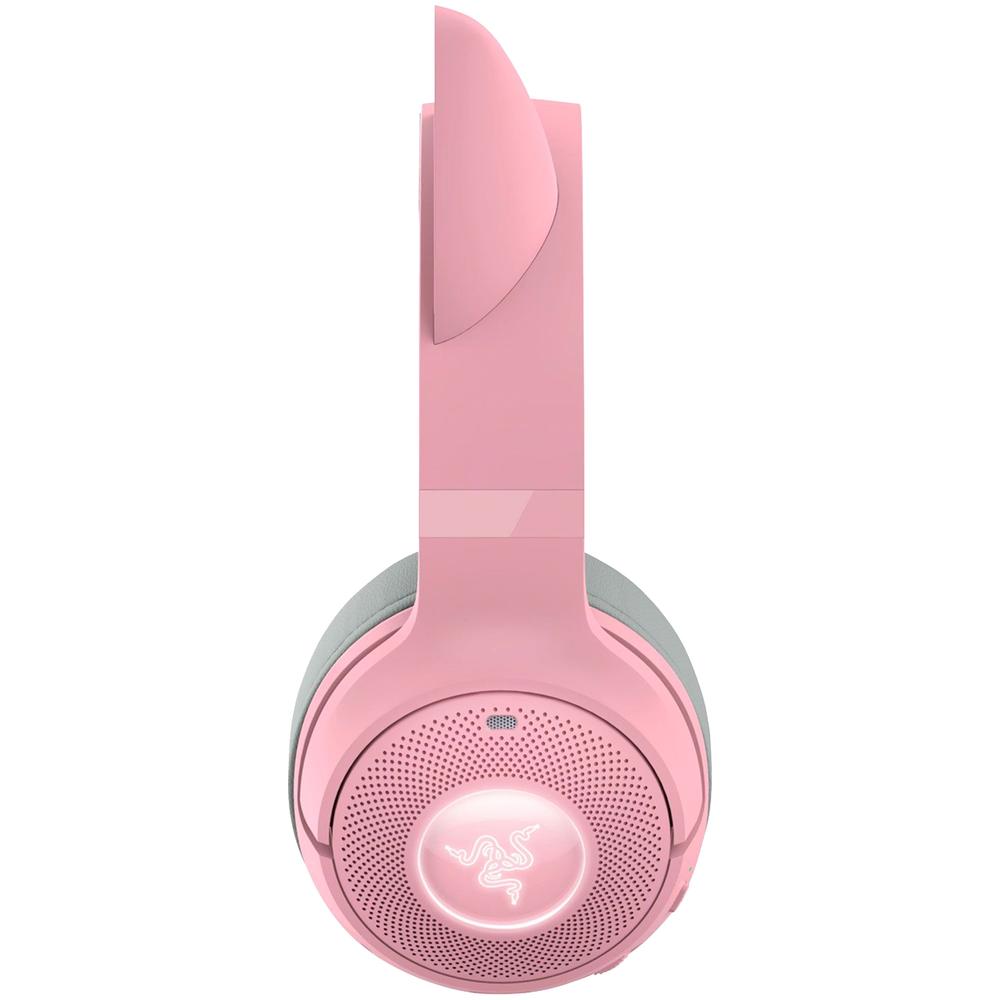 Foto 5 pulgar | Audifonos Gamer Razer Kraken Kitty V2 Bt Rgb Inalambricos Sonido Envolvente 7.1 Edicion Cuarzo Rosa