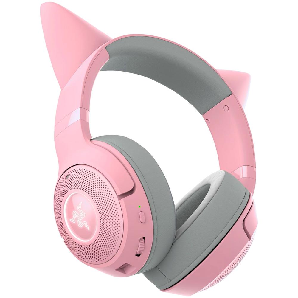 Foto 6 pulgar | Audifonos Gamer Razer Kraken Kitty V2 Bt Rgb Inalambricos Sonido Envolvente 7.1 Edicion Cuarzo Rosa