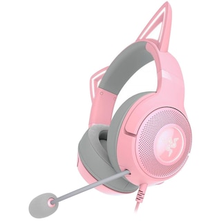 Foto 5 | Audifonos Gamer Razer Kraken Kitty V2 Rgb Alambricos Sonido Envolvente 7.1 Edicion Cuarzo Rosa