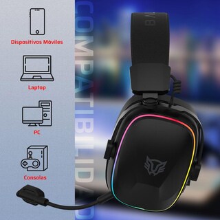 Foto 3 | Audífonos Inalámbricos Gamer Balam Rush con Micrófono