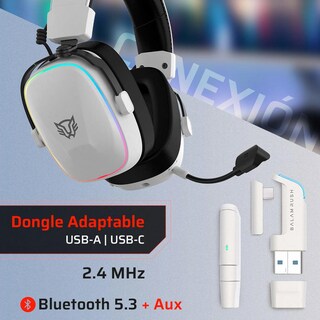 Foto 2 | Audífonos Inalámbricos Gamer Balam Rush con Micrófono