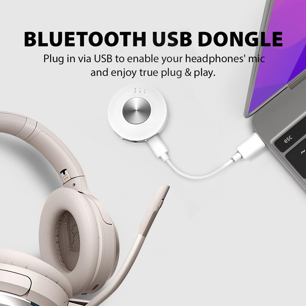 Foto 3 | Adaptador Bluetooth 5.3 Avantree Soundjet R2 Para Avión Y Pc - Venta Internacional.