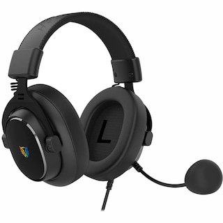 Foto 1 | Audifonos Diadema Gamer Balam Rush Aviator Expert Ha777 Microfono Desmontable 3.5mm + Usb Rgb Pc Con