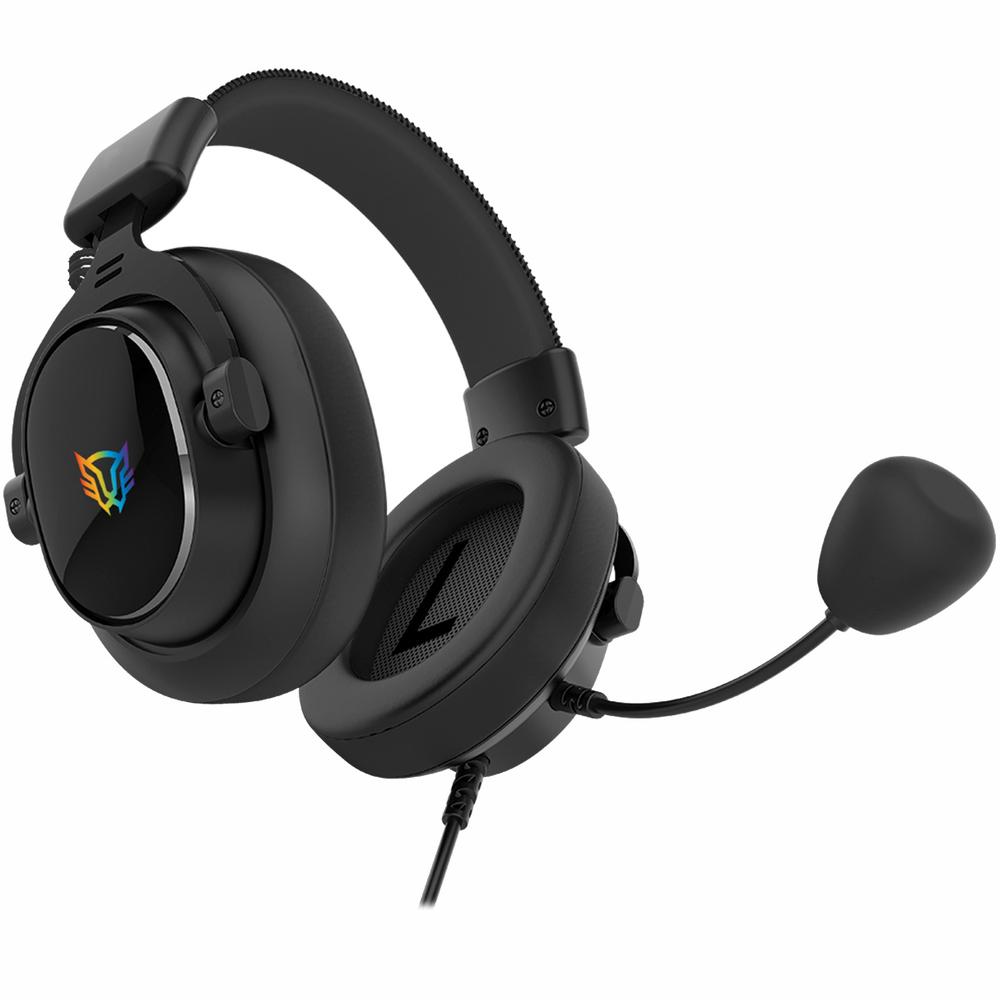 Foto 3 pulgar | Audifonos Diadema Gamer Balam Rush Aviator Expert Ha777 Microfono Desmontable 3.5mm + Usb Rgb Pc Con
