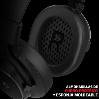 Foto 3 | Audifonos Diadema Gamer Balam Rush Aviator Expert Ha777 Microfono Desmontable 3.5mm + Usb Rgb Pc Con