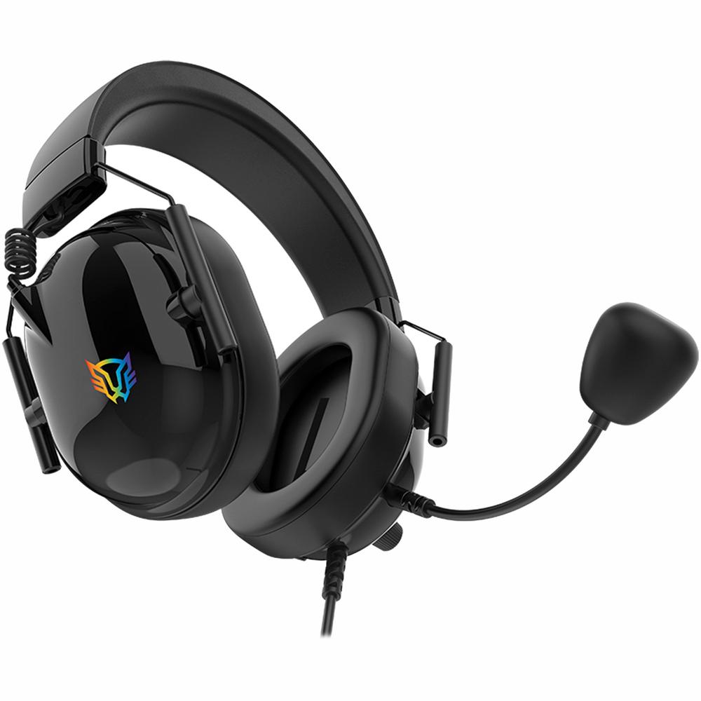 Foto 4 pulgar | Audifonos Diadema Gamer Balam Rush Aviator Level Ha757 Microfono 3.5 + Usb Rgb Negro Br-941167
