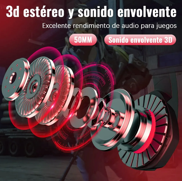 Foto 3 pulgar | Xtellar Auriculares Gamer Premium Con Micrófono Hd  Rgb Dinámico  Compatibilidad Universal Para Pc  Xbox  Ps4