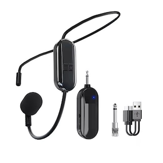 Foto 1 | Micrófono Inalámbricos De Cabeza Para Amplificador, Altavoz Eo Safe Imports Esi-12900 Negro