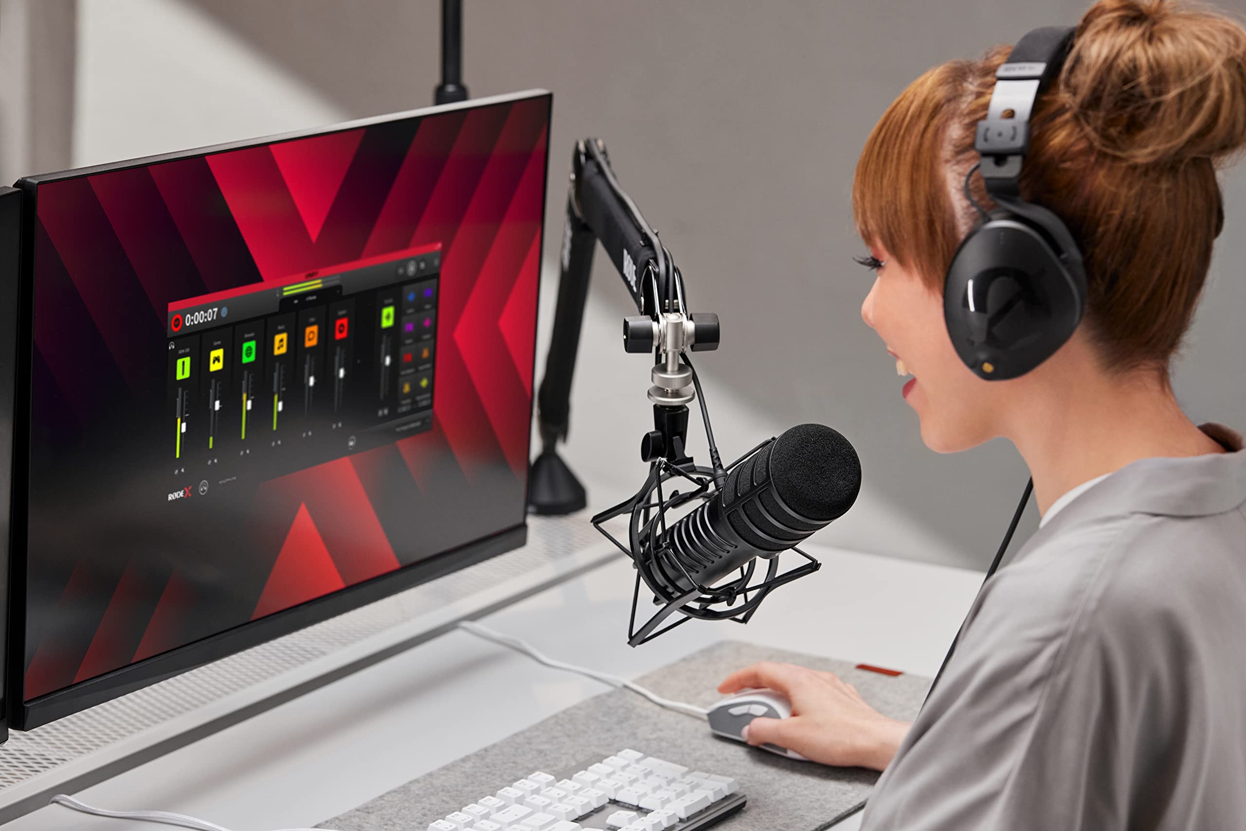 Foto 6 pulgar | Micrófono Røde X Xdm-100 Usb Dinámico Con Mezcla Virtual Negro - Venta Internacional.