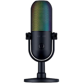 Foto 1 | Microfono Gamer Razer Seiren V3 Chroma Rgb 20hz–20000hz Usb Sensor Touch Silent Color Negro