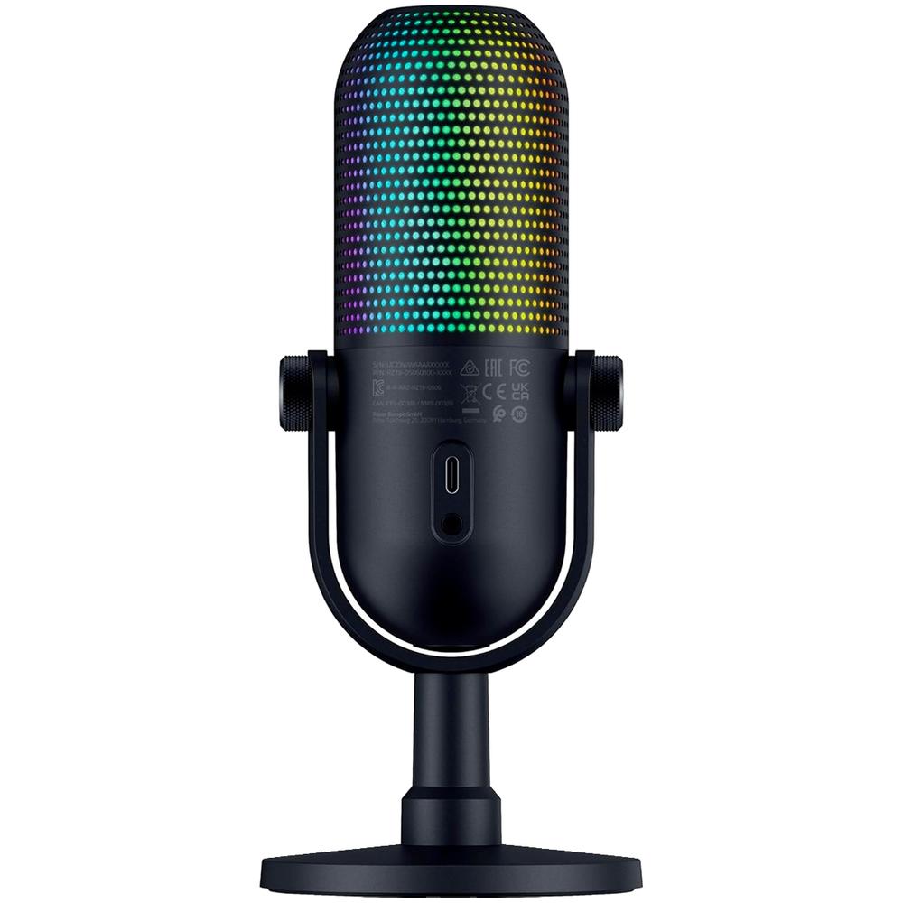 Foto 2 | Microfono Gamer Razer Seiren V3 Chroma Rgb 20hz–20000hz Usb Sensor Touch Silent Color Negro