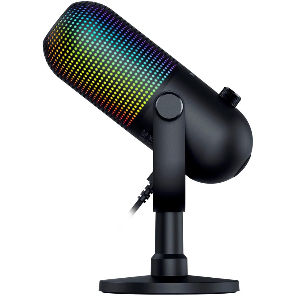 Foto 3 | Microfono Gamer Razer Seiren V3 Chroma Rgb 20hz–20000hz Usb Sensor Touch Silent Color Negro