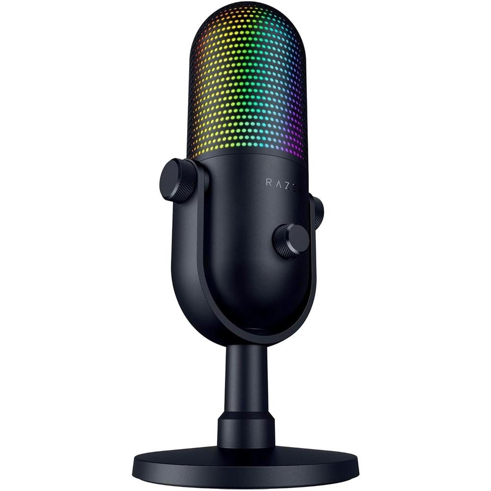 Foto 4 | Microfono Gamer Razer Seiren V3 Chroma Rgb 20hz–20000hz Usb Sensor Touch Silent Color Negro