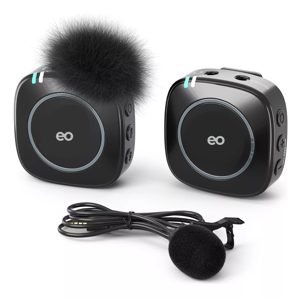 Micrófono Inalámbrico Celular Y Cámara Eo Safe Imports Esi-12902-1 Negro