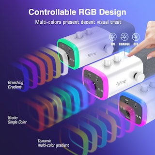Foto 4 | Micrófono Para Juegos Fifine Am8 Xlr/usb Para Transmisión De Podcasts - Venta Internacional.