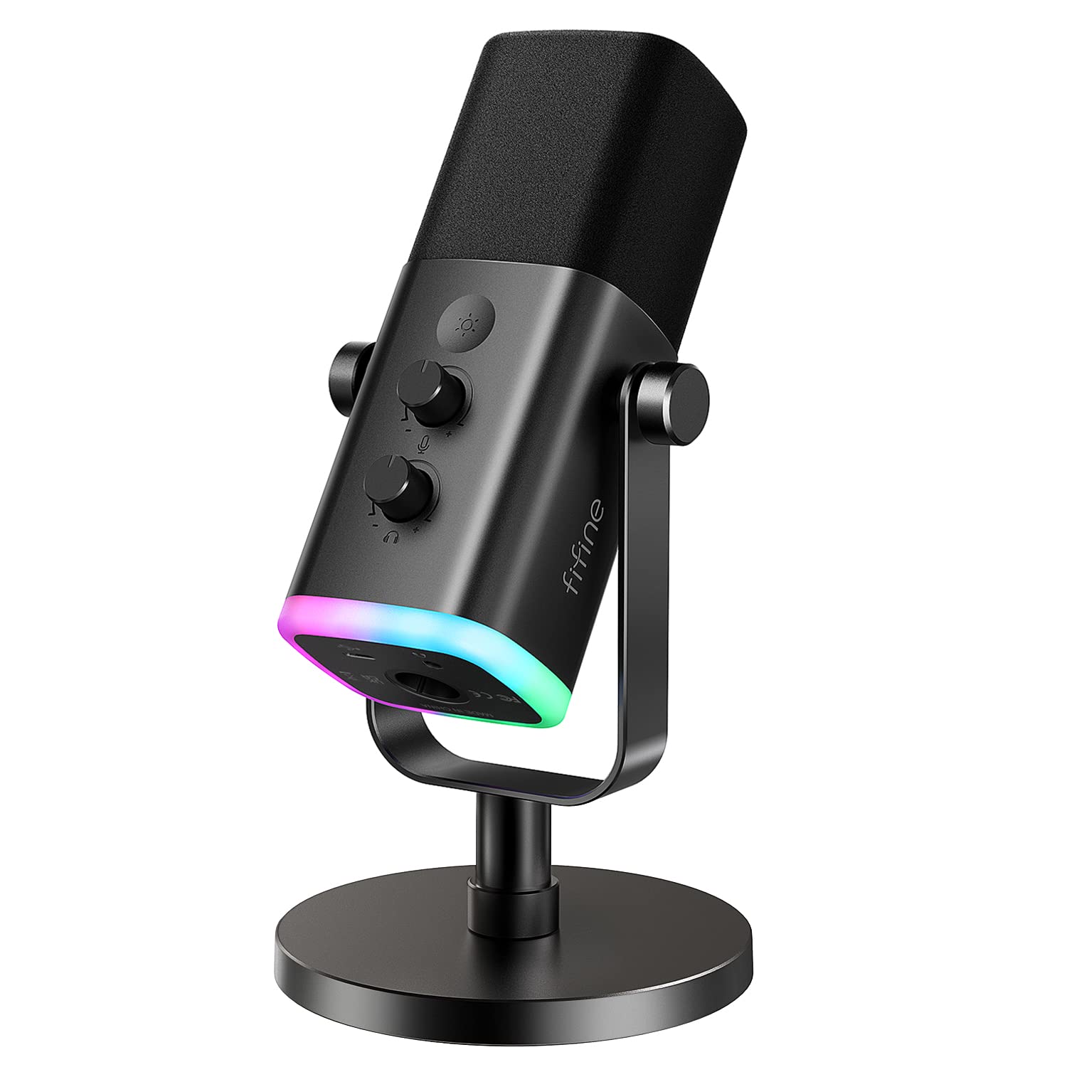 Micrófono Fifine Am8 Xlr/usb Dinámico Para Grabación De Podcasts - Venta Internacional.
