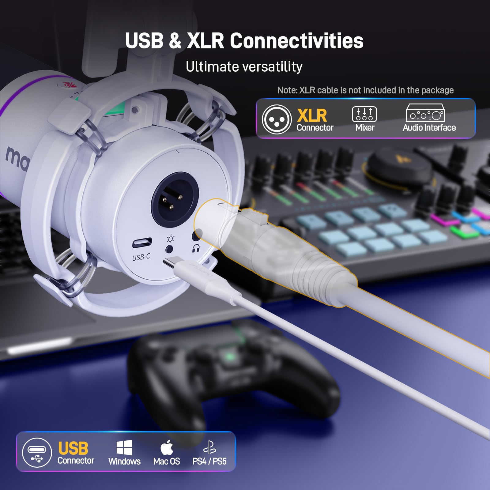 Foto 4 pulgar | Micrófono Maono Pd200xs Dynamic Usb/xlr Con Control De Software - Venta Internacional.