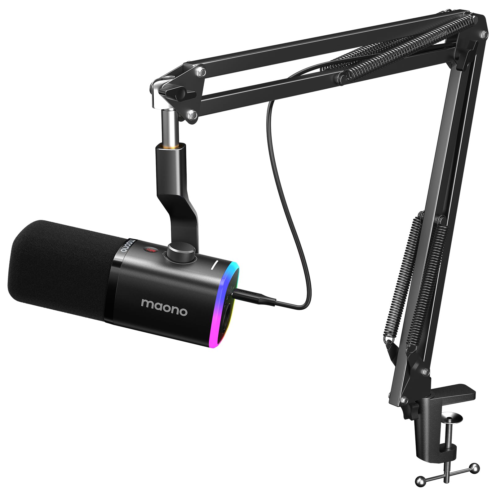 Foto 2 pulgar | Micrófono Para Juegos Maono Pd100xs Usb Xlr Con Boom Arm Y Software - Venta Internacional.