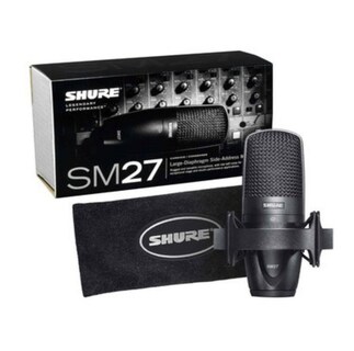 Foto 2 | Micrófono Profesional para Voz e Instrumento Shure Sm27lc-negro