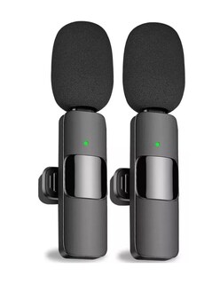 Foto 2 | 2pcs Micrófono Inalámbrico Para Iphone Y Android + Gratis Termo Güish De Regalo