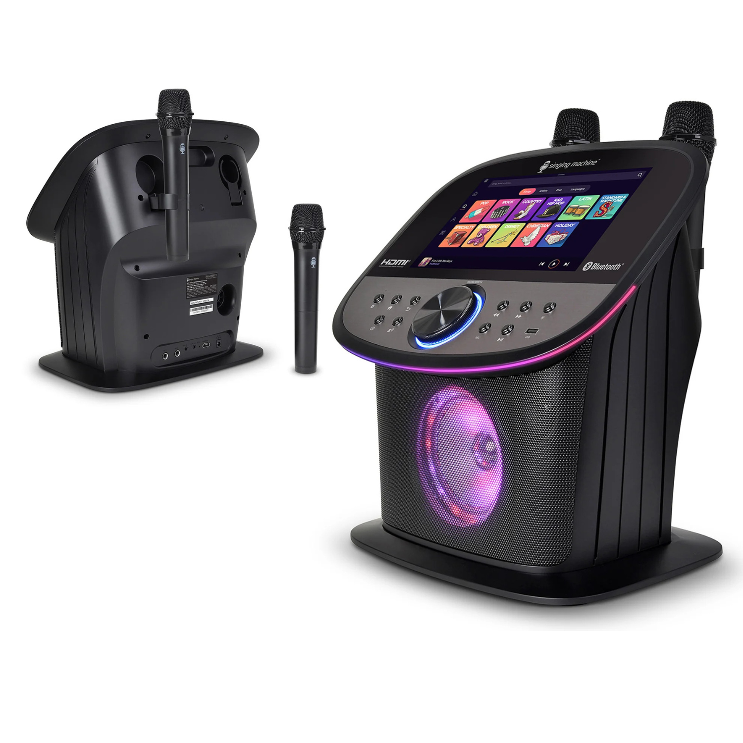 Foto 5 pulgar | Karaoke The Singing Machine Wifi con Pantalla Táctil 10.1 Pulgadas Bluetooth