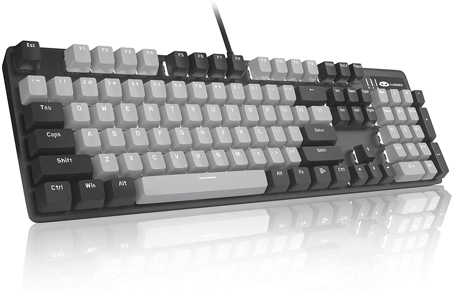 Foto 2 pulgar | Venta Internacional: Teclado De Juegos Mecánicos, Magegee New Actualizó 104 Teclas Teclado De Retroiluminación