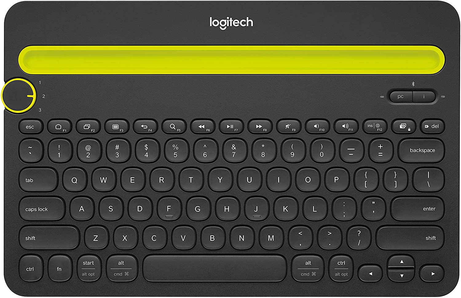 Foto 2 pulgar | Venta Internacional - Logitech K480 Bluetooth Multi -dispositivo Teclado Inalámbrico Portátil Con Soporte De T