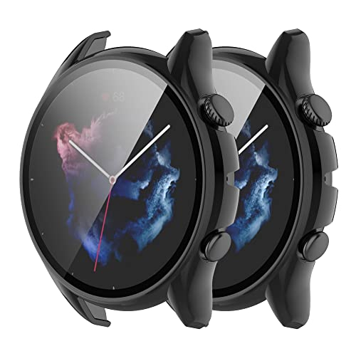 Foto 2 pulgar | Venta Internacional - E Ecsem [2pack] Case Compatible Con Amazfit Gtr 3 & Gtr 3 Pro, Case Con Protector De Pantal