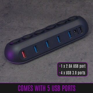 Foto 5 | Concentrador de Puertos Aerocool de Usb