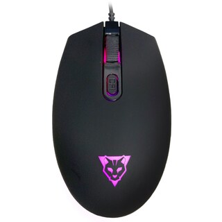 Foto 1 | Mouse Alámbrico Ocelot Gaming OGEM02 Negro 2400 DPI 4 Botones USB RGB