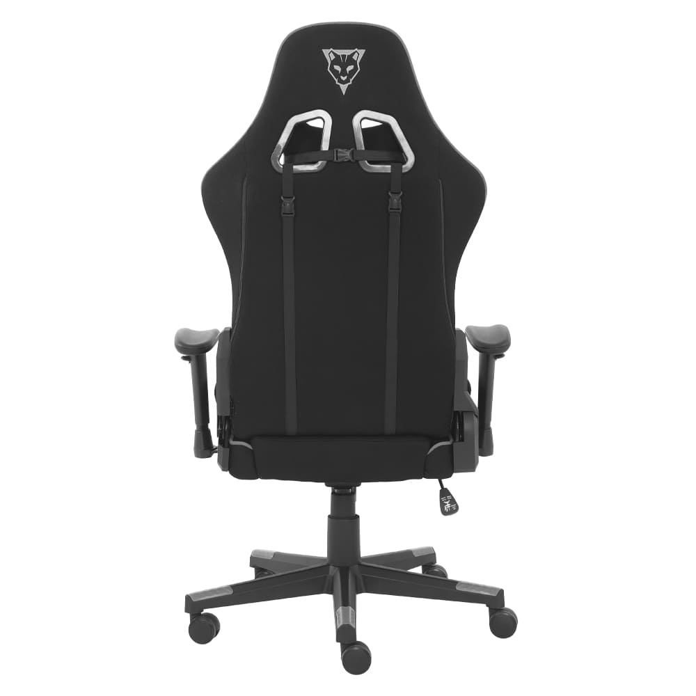 Foto 3 | Silla de Tela Ocelot Gaming Ost Black Mist Reclinable con Reposabrazos 2d