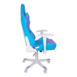 Foto 3 | Silla de Vinipiel Ocelot Gaming Osa-06 Reclinable con Reposabrazos Azul