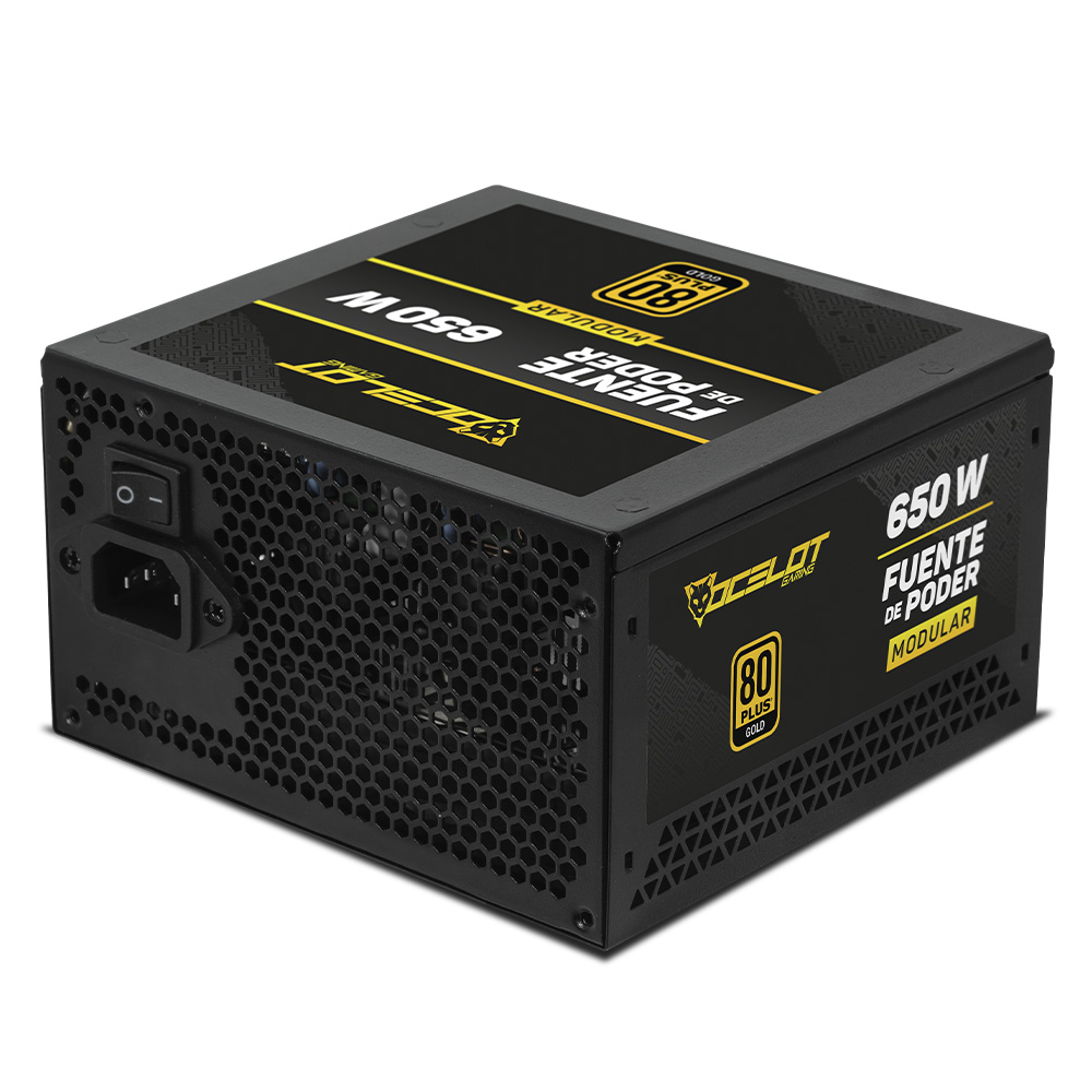 Foto 3 pulgar | Fuente de Poder Ocelot Gaming OPS650 de 650w ATX Modular 80+ Bronze