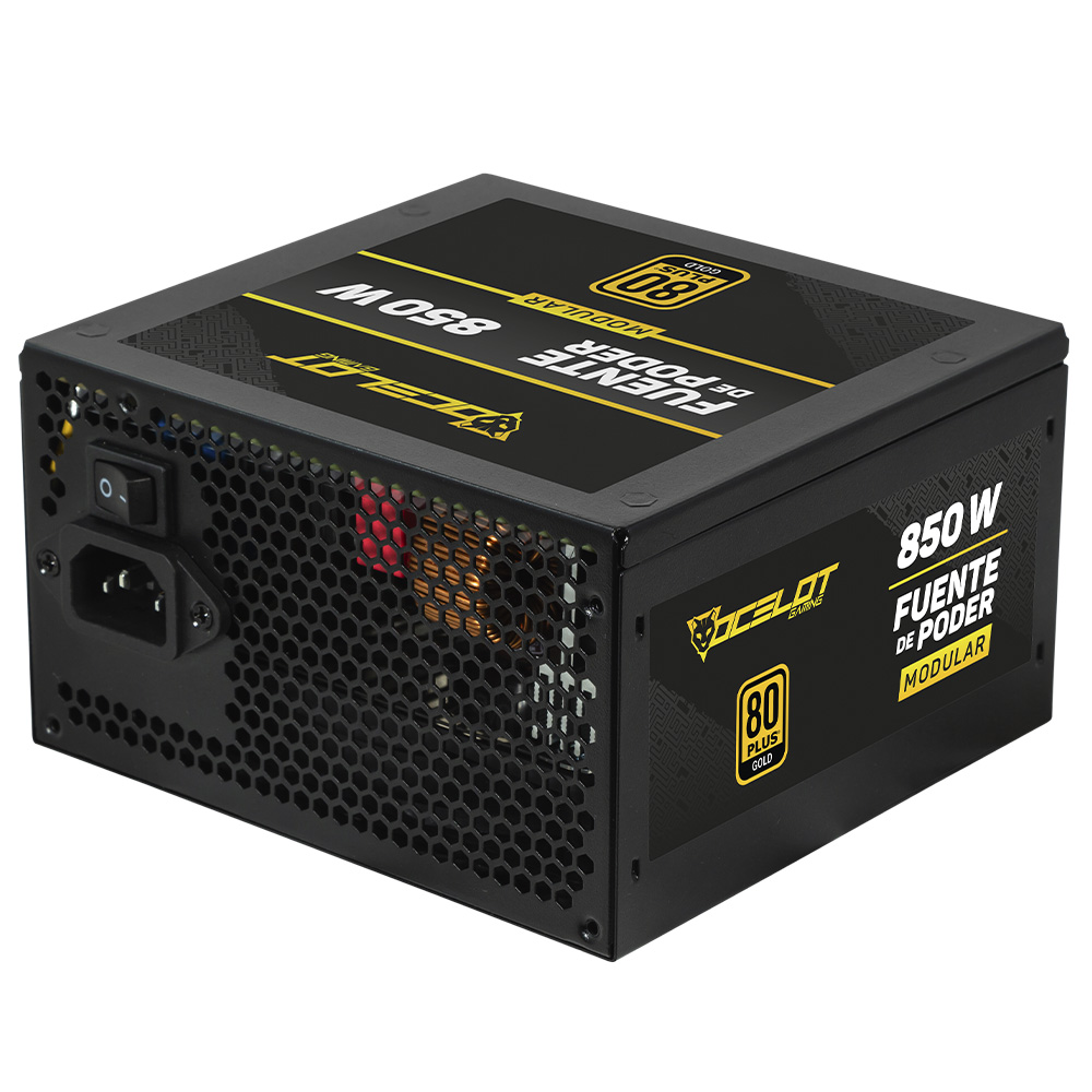 Foto 3 pulgar | Fuente de Poder Ocelot Gaming OPS850 de 850w ATX Modular 80+ Gold